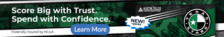 Score big with trust! Spend with confidence! The Texas Stars Debit Card is here!